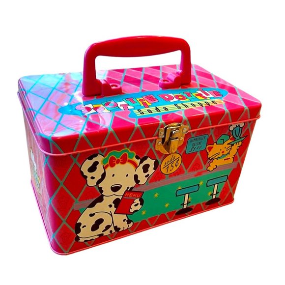 Sanrio Handbags - Vtg Spottie Dottie Sanrio Tin Box 1996 Collectible